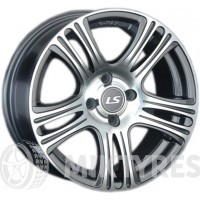 LS Wheels LS318 6.5x15 4x100 ET 40 Dia 73.1 (GMF)